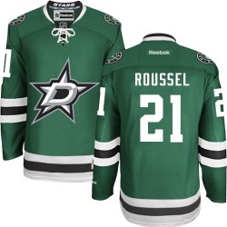 Adult Authentic Dallas Stars Antoine Roussel Green Home Official Reebok Jersey