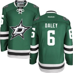 Adult Authentic Dallas Stars Trevor Daley Green Home Official Reebok Jersey