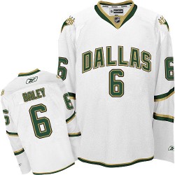 Adult Authentic Dallas Stars Trevor Daley White Third Official Reebok Jersey