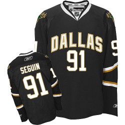 Adult Authentic Dallas Stars Tyler Seguin Black Official Reebok Jersey