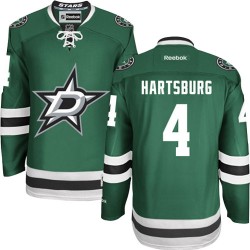 Adult Authentic Dallas Stars Craig Hartsburg Green Home Official Reebok Jersey