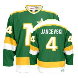 Adult Authentic Dallas Stars Craig Hartsburg Green Throwback Official CCM Jersey