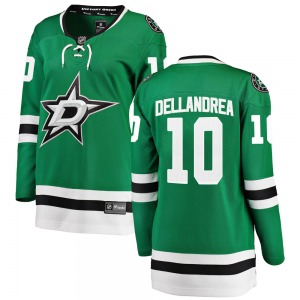 Women's Breakaway Dallas Stars Ty Dellandrea Green Home Official Fanatics Branded Jersey