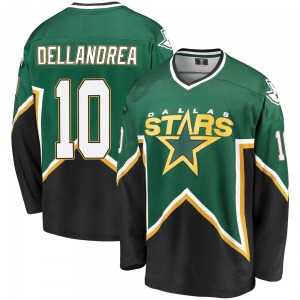 Adult Premier Dallas Stars Ty Dellandrea Green/Black Breakaway Kelly Heritage Official Fanatics Branded Jersey