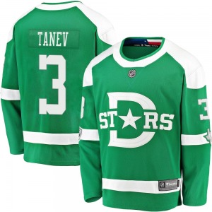 Adult Breakaway Dallas Stars Chris Tanev Green 2020 Winter Classic Player Official Fanatics Branded Jersey