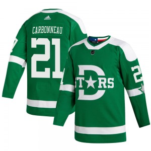 Adult Authentic Dallas Stars Guy Carbonneau Green 2020 Winter Classic Official Adidas Jersey