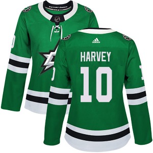 Women's Authentic Dallas Stars Todd Harvey Green Home Official Adidas Jersey