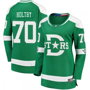 Women's Breakaway Dallas Stars Braden Holtby Green 2020 Winter Classic Player Official Fanatics Branded Jersey