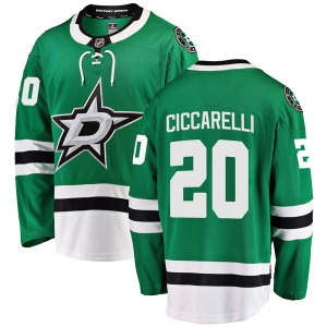 Youth Breakaway Dallas Stars Dino Ciccarelli Green Home Official Fanatics Branded Jersey