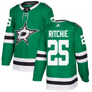 Youth Authentic Dallas Stars Brett Ritchie Green Home Official Adidas Jersey