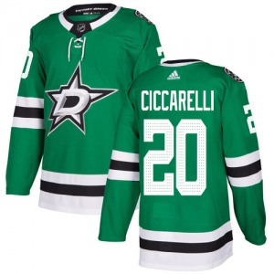 Youth Authentic Dallas Stars Dino Ciccarelli Green Home Official Adidas Jersey