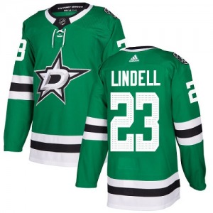 Youth Authentic Dallas Stars Esa Lindell Green Home Official Adidas Jersey