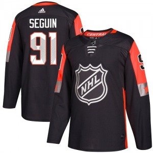 Youth Authentic Dallas Stars Tyler Seguin Black 2018 All-Star Central Division Official Adidas Jersey