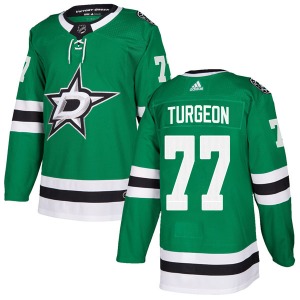 Youth Authentic Dallas Stars Pierre Turgeon Green Home Official Adidas Jersey