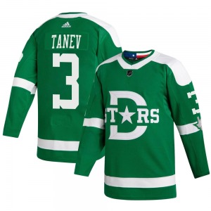 Adult Authentic Dallas Stars Chris Tanev Green 2020 Winter Classic Player Official Adidas Jersey