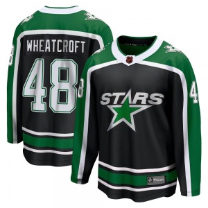 Youth Breakaway Dallas Stars Chase Wheatcroft Black Special Edition 2.0 Official Fanatics Branded Jersey